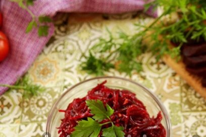 Korean beets are ready