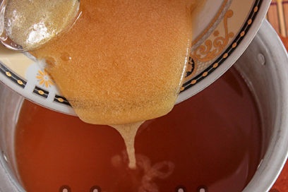 mix agar agar and syrup