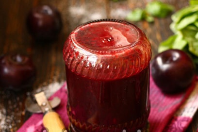 chocolate plum jam