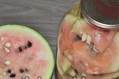pickled watermelons for the winter
