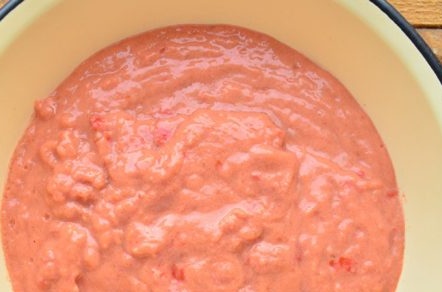 Chopping tomatoes