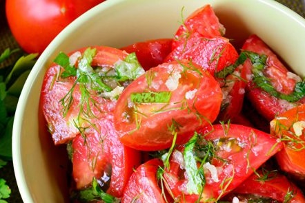 Korean Tomato Snack