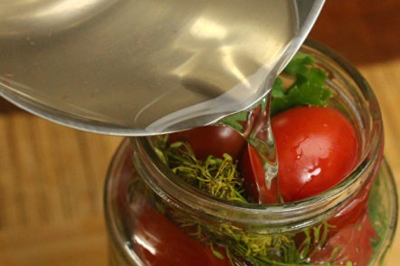 pour marinade