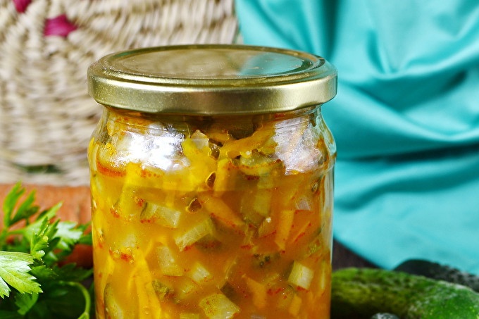 cucumber roe for winter