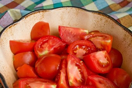 Sliced ​​Tomatoes