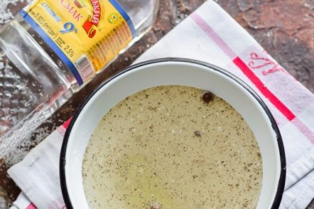 Add vinegar