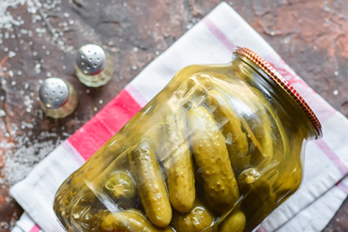 Pickled cucumbers