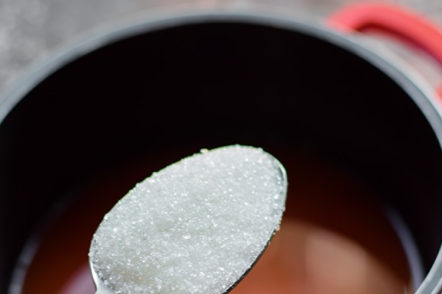 Add sugar