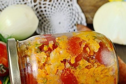 Tomatoes in Korean for the winter