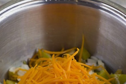 Grated carrot