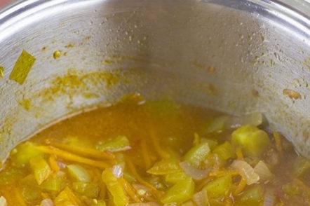Cooking vegetables