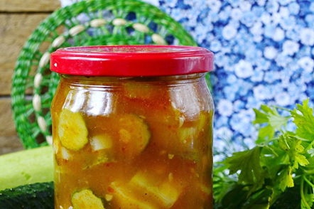spicy zucchini salad