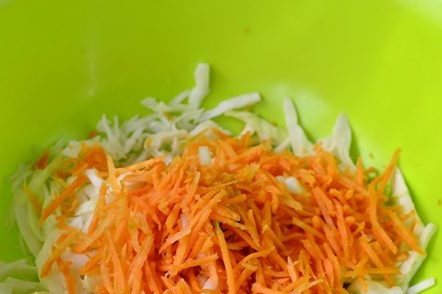 Grated mrkva