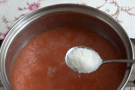 salt the mixture
