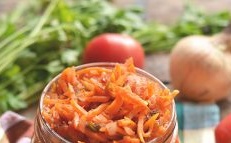 Vegetable soup dressing