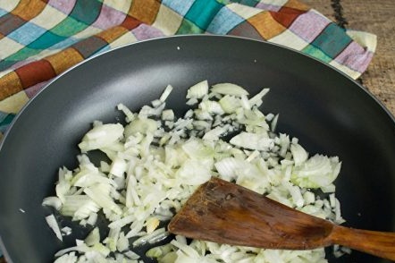 fry onions