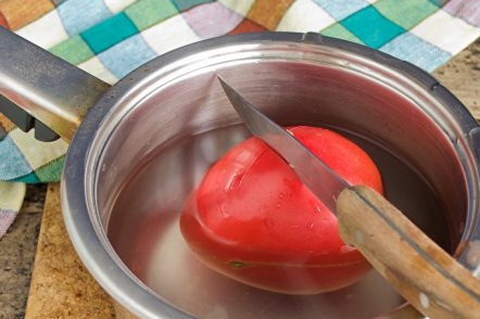 peel tomatoes
