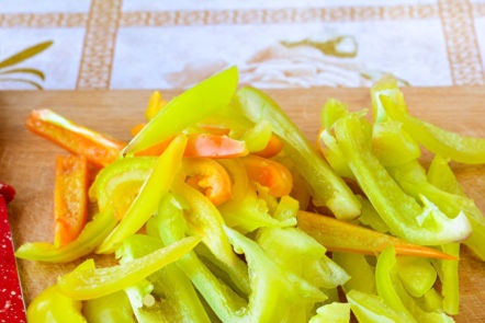 chop pepper