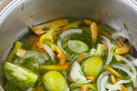 marinated vegetables
