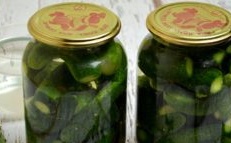 Pickled gherkins