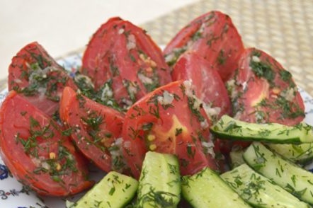 salted vegetables
