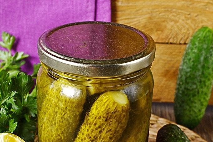 cucumbers in the bank