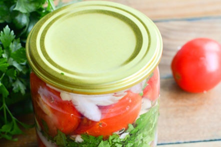 Ready tomatoes in Polish