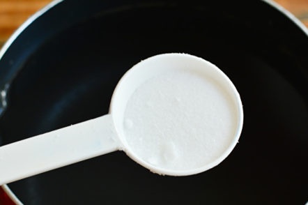 add salt and sugar