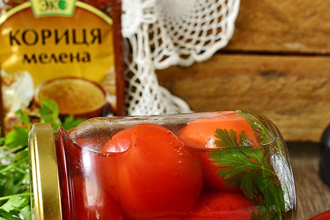 tomatoes with cinnamon