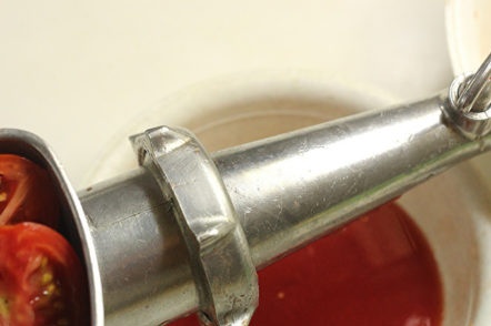 scroll through a meat grinder
