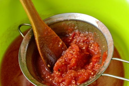 rub through a sieve