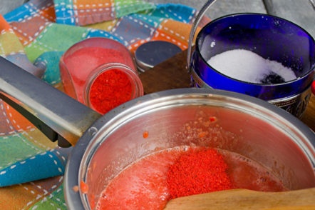 add salt and sugar
