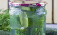 pickled cucumbers