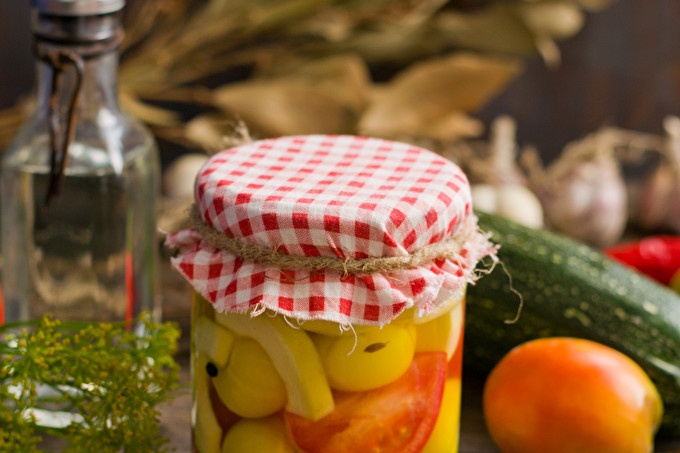 Marinated Zucchini with Tomatoes