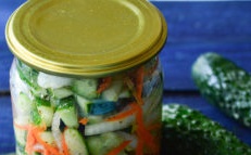 Korean cucumbers for the winter