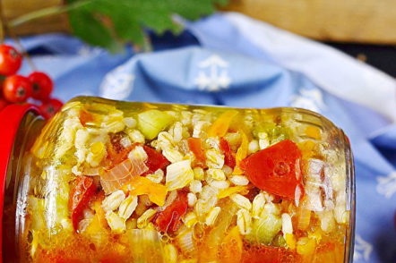 tasty preparation for the winter