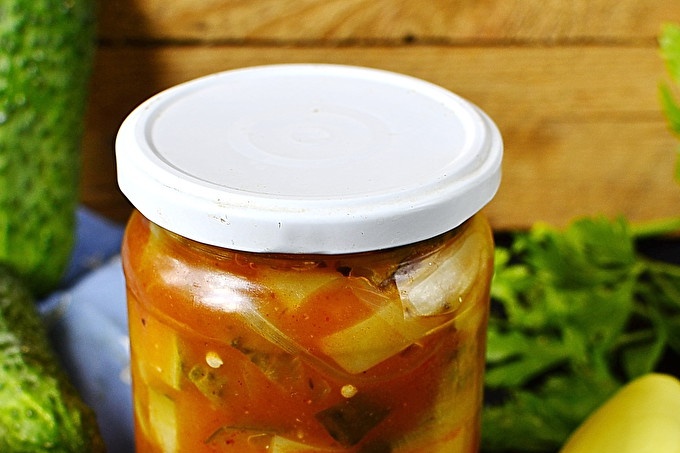 Salata od krastavaca i papra