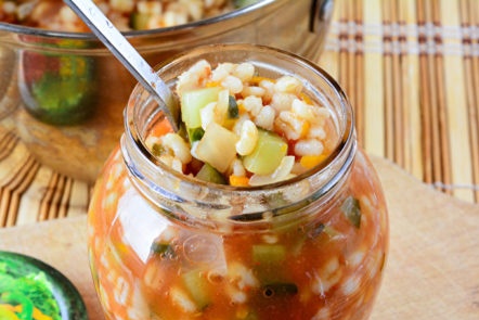 put in jars