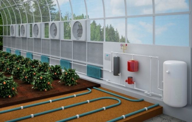 heating table