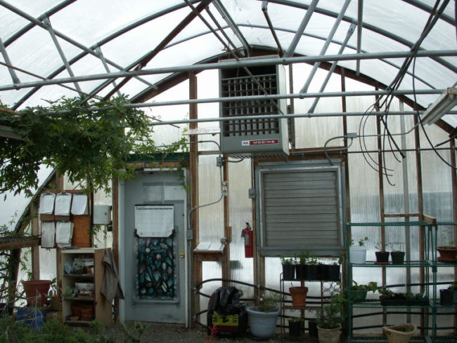 greenhouse heating