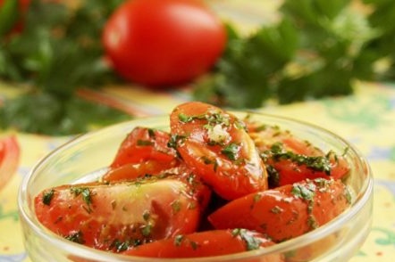 Tomatoes in Korean for the winter
