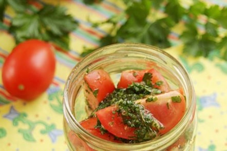 Put in jar