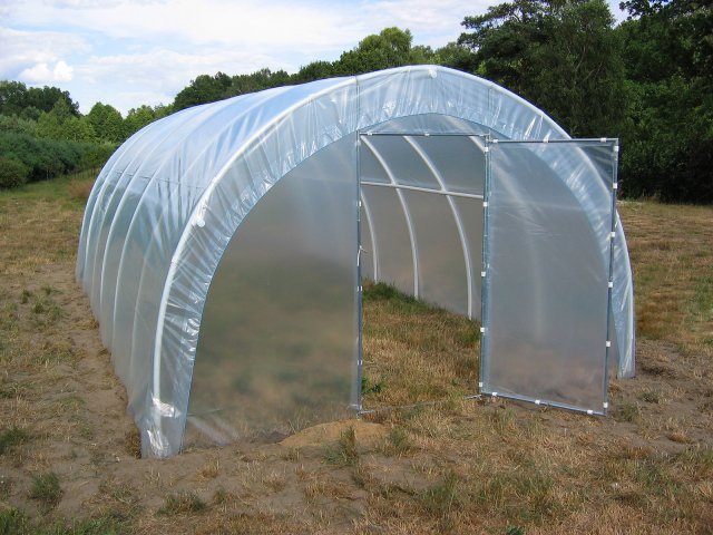 Greenhouse of stretch film