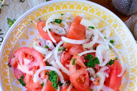 spremna salata od rajčica i luka