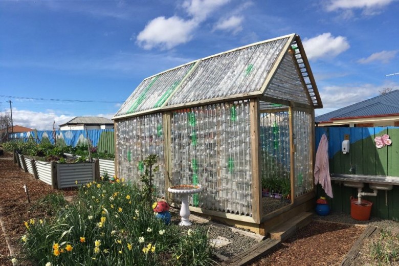 bottle house