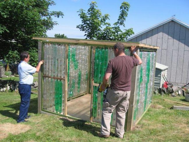 bottle house