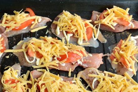 sprinkle with cheese