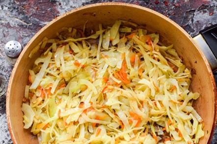 fry vegetables