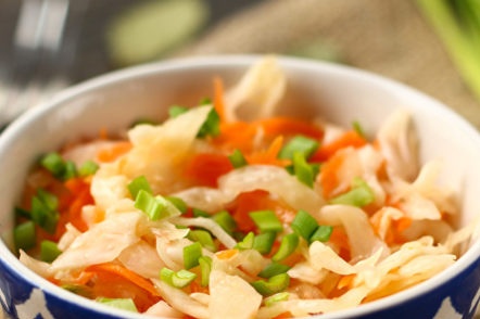 crispy cabbage