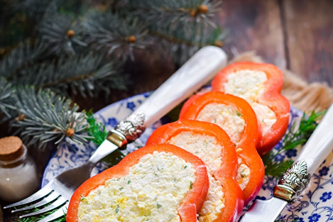 Cold pepper appetizer
